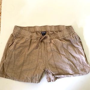 Patagonia linen shorts